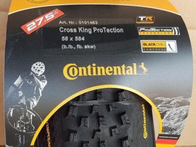 Покришки Continental Cross King ProTection BlackChili 27.5х2.3