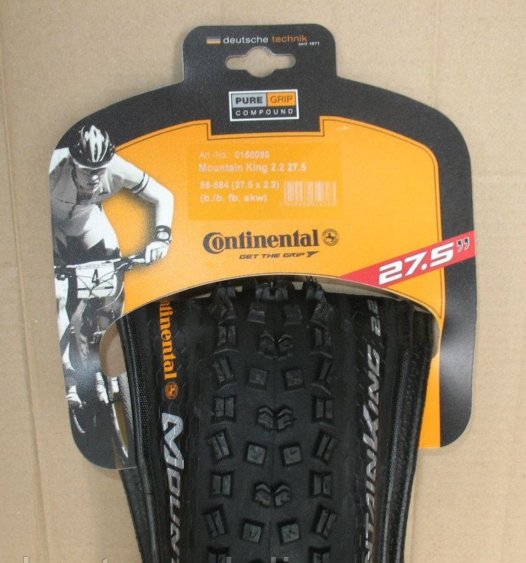 Покришка Continental Mountain King PureGrip 27.5х2.2 (55-584)