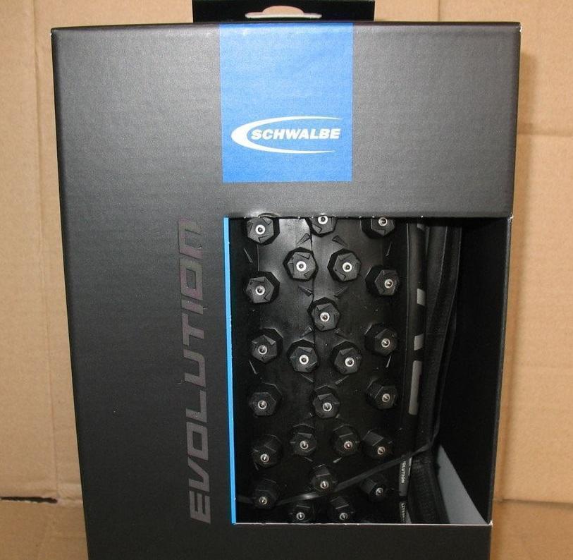 Покришка зимова Schwalbe Ice Spiker Pro Evolution 27.5х2.25 (57-584) шипів 402 шт. - Зображення 2