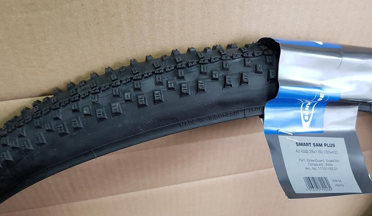 Покришка Schwalbe Smart Sam Plus Green-G 28х1.60 (42-622)