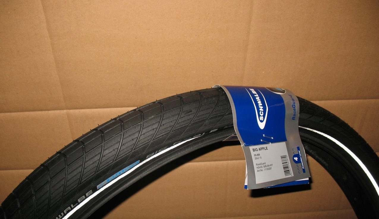 Покришка Schwalbe Big Apple RaceGuard 28х2,15 (55-622) - Зображення 2