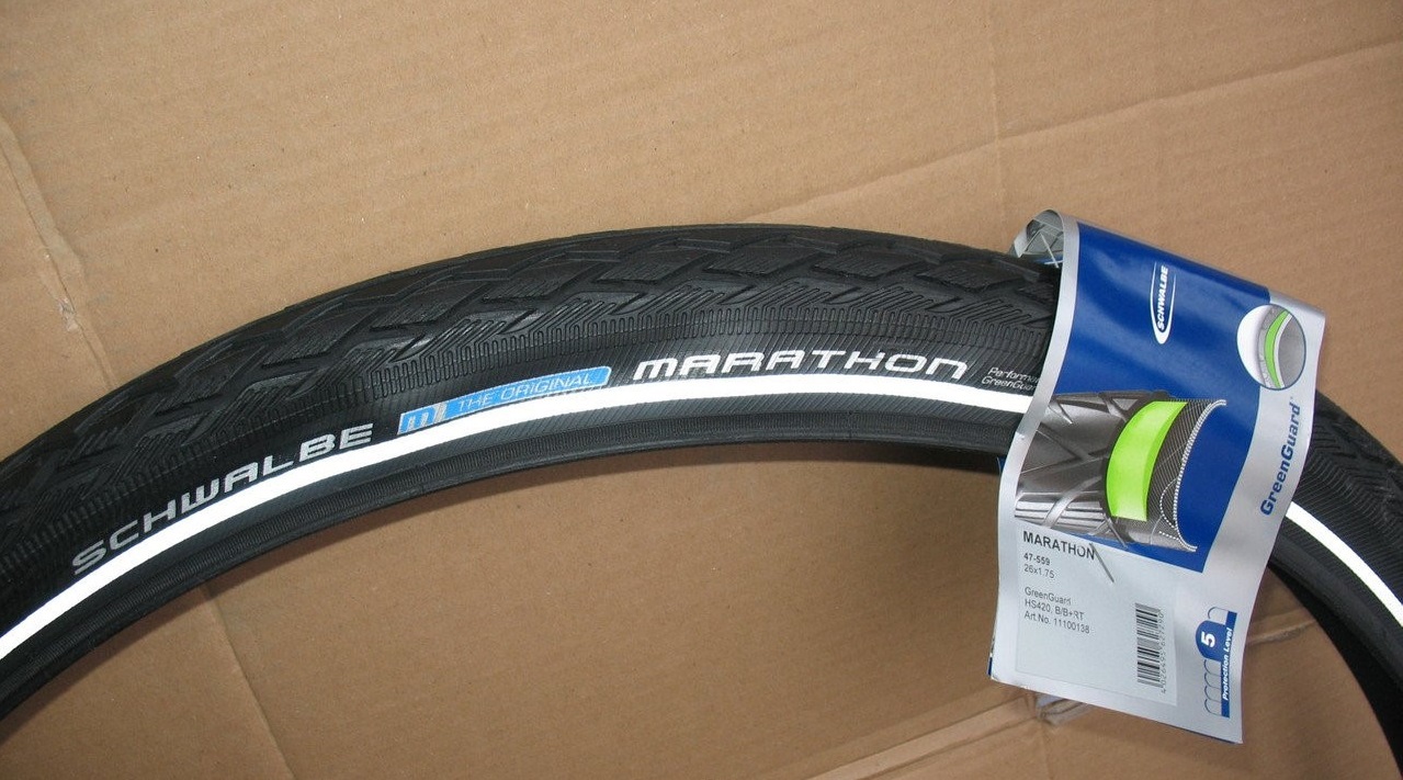 Покришка Schwalbe Marathon Endurance GreenGuard 26х1.75