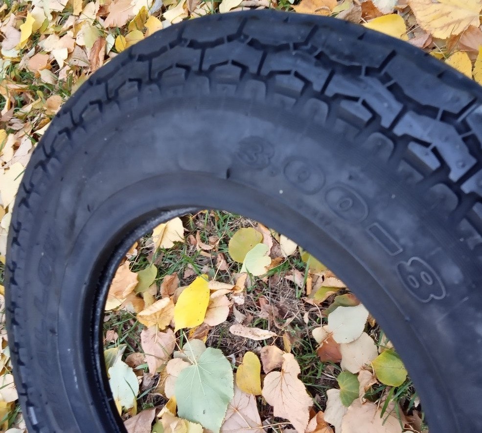 Покрышка 3.00-8 TT DELI TIRE - Зображення 2