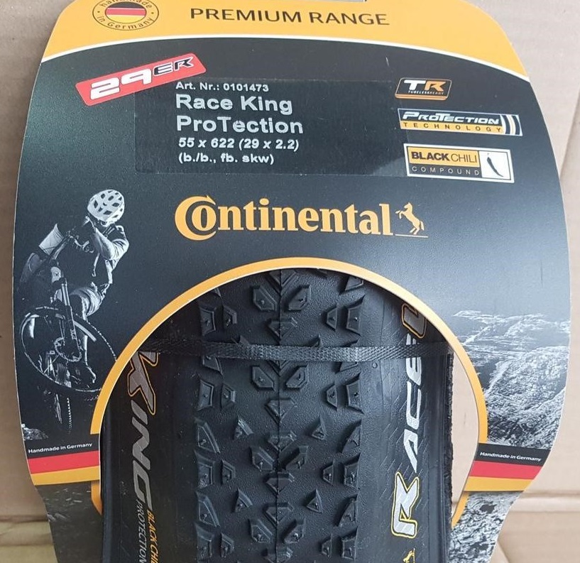 Покришка Continental Race King ProTection Black Chili 29х2.2