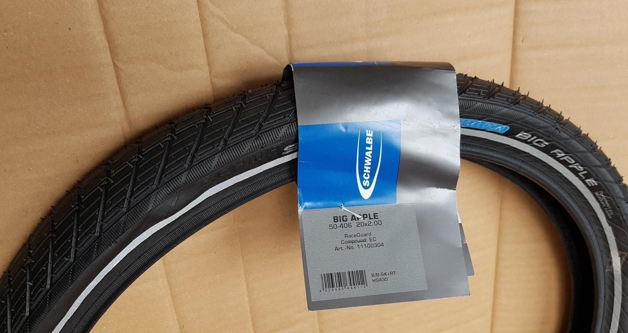 Покришка Schwalbe Big Apple 20х2.0 Performance Line E-25