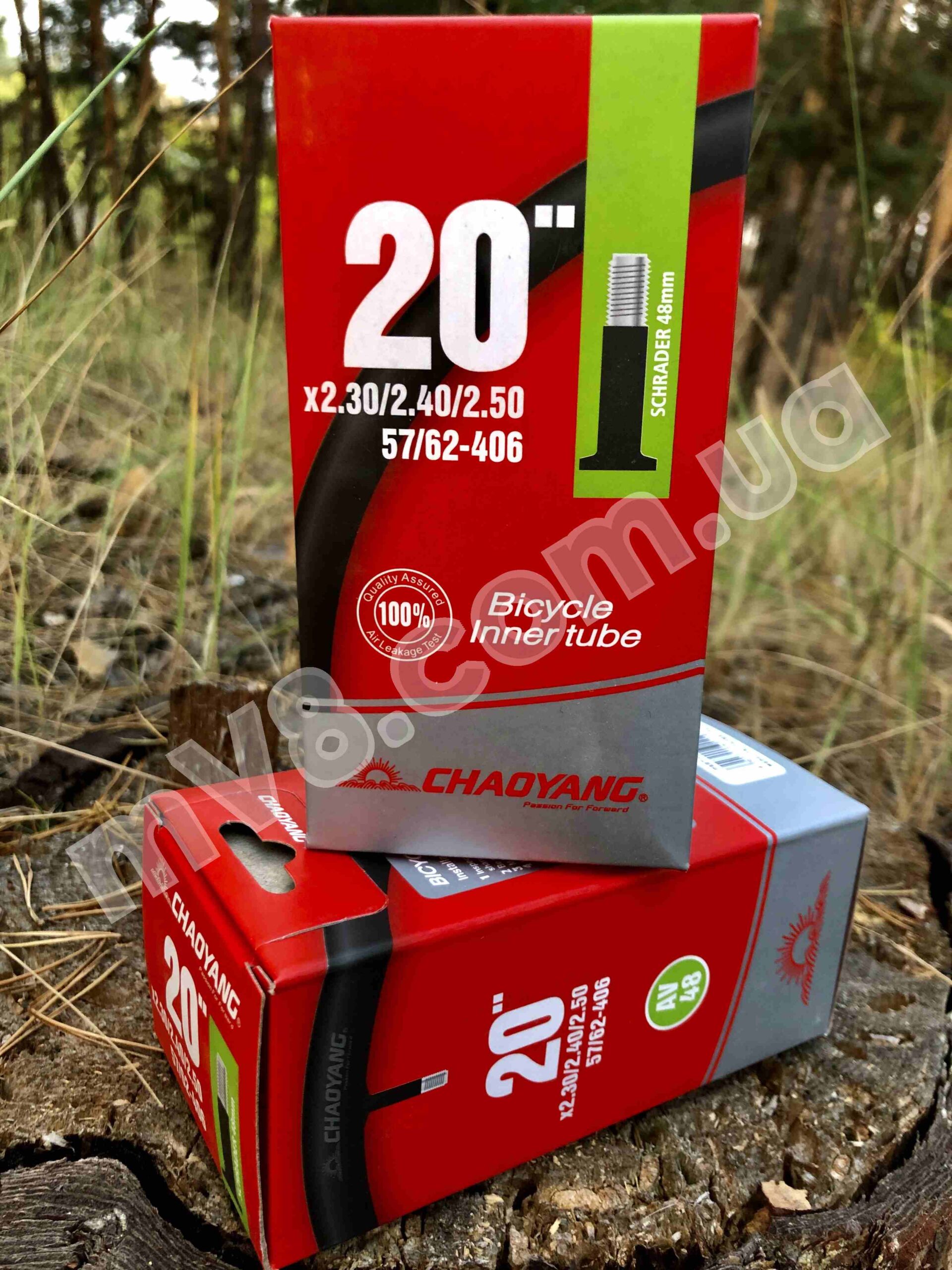 Камера BMX ChaoYang shreder 48mm 20Х2.3/2.5 (57/62-406) - Зображення 2
