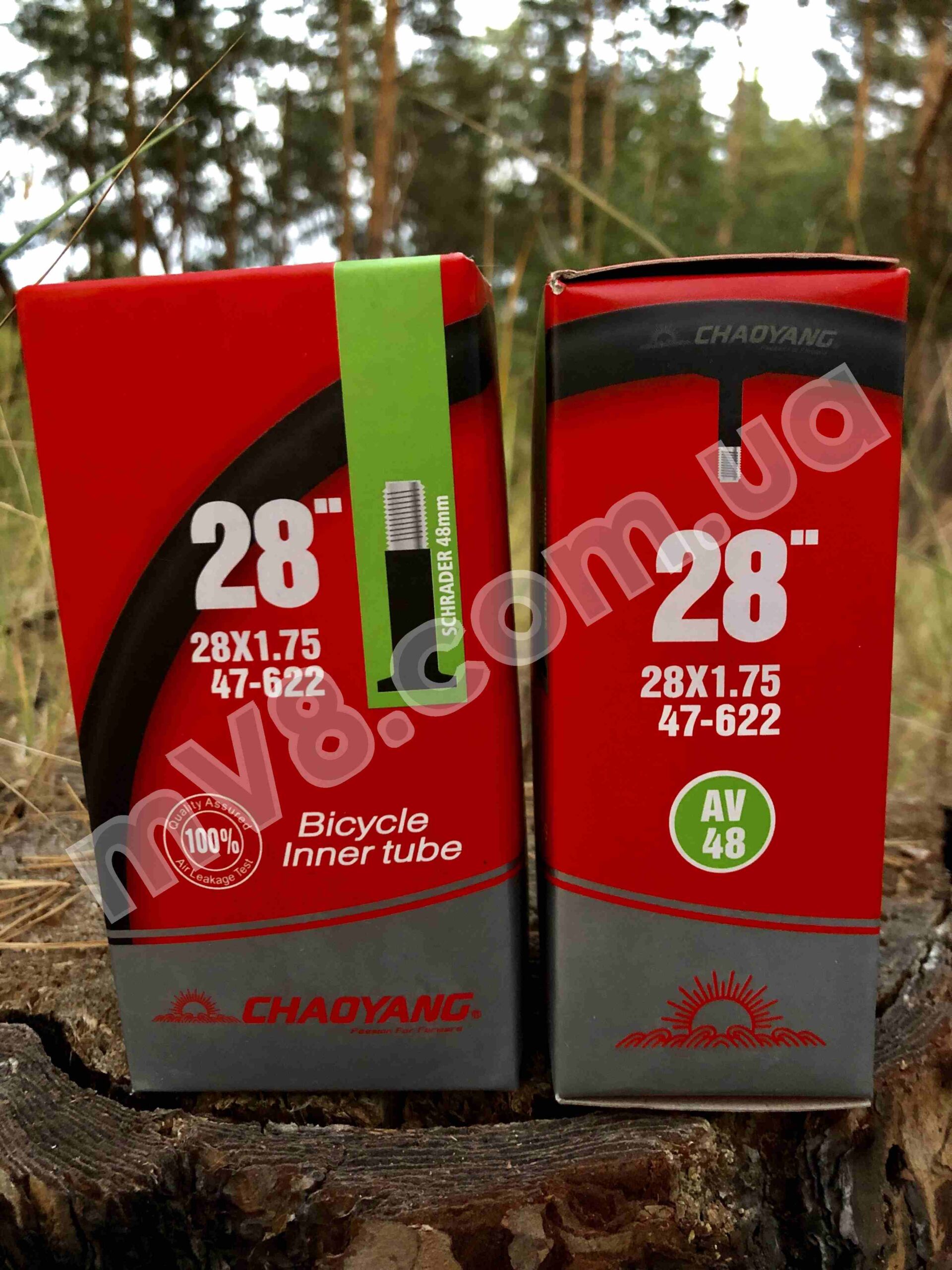 Камера ChaoYang Schrader AV48 28х1.75 (47-622)