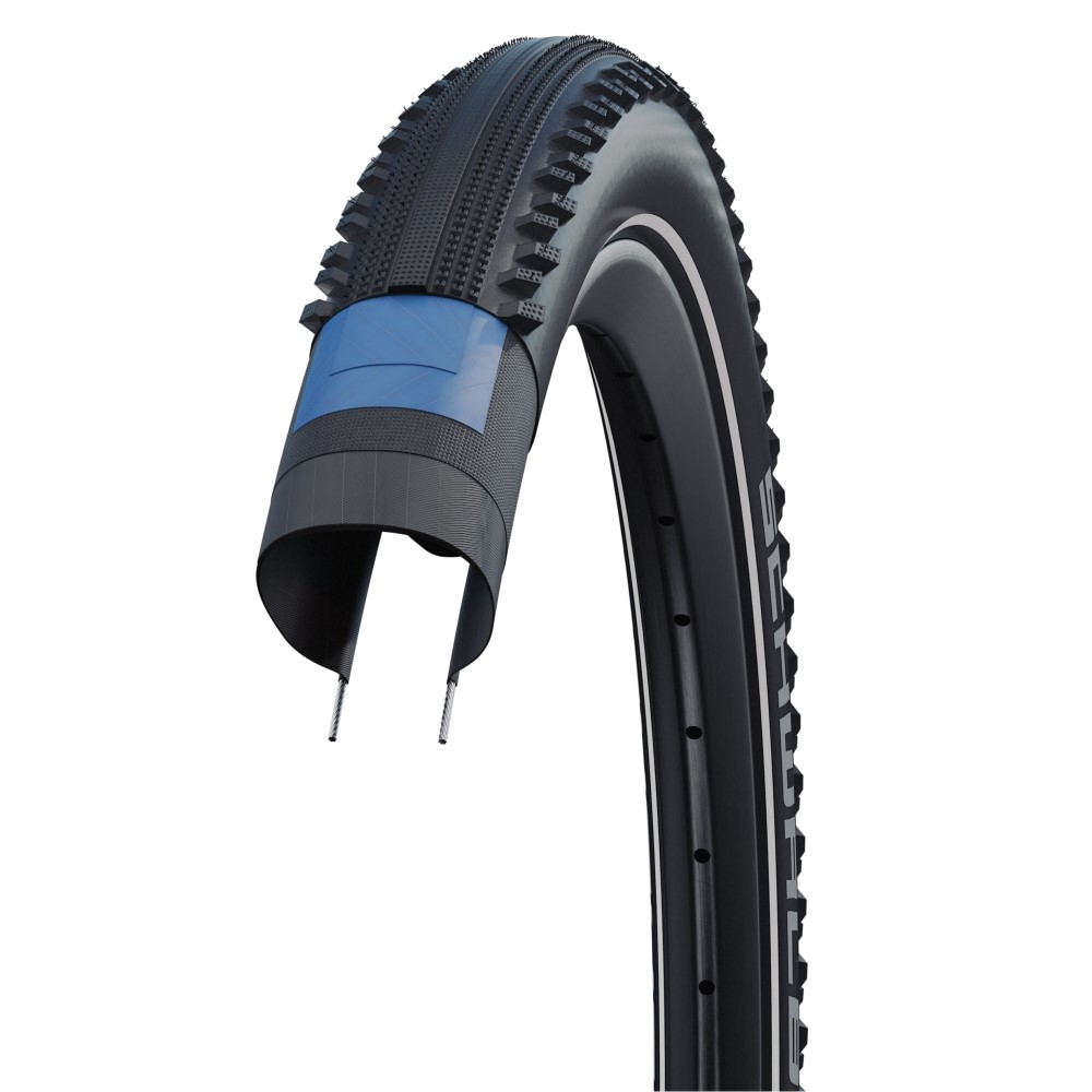 Покришка Schwalbe HURRICANE RaceGuard ADDIX 26х2.10 (54-559) - Зображення 4