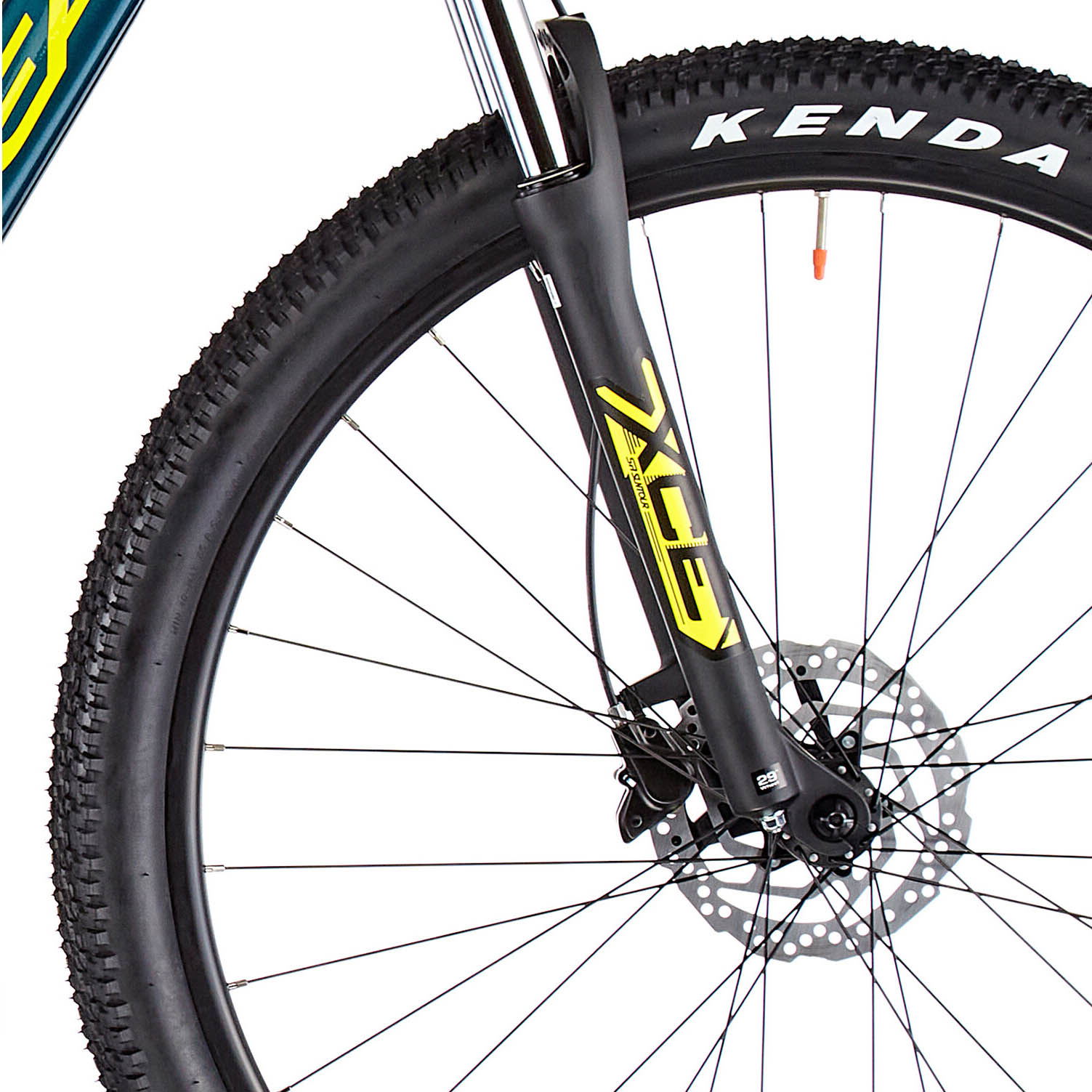 Велосипед Orbea MX50 колеса-29 размер-L цвет-Ocean Yellow - Зображення 4