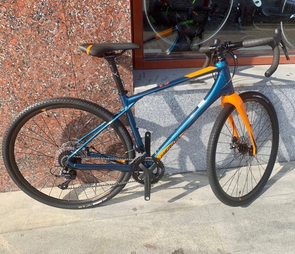 Велосипед Merida SILEX 200 размер-L цвет-TEAL-BLUE (GOLD) - Зображення 10