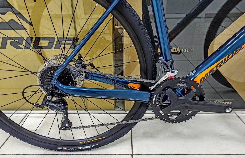 Велосипед Merida SILEX 200 размер-L цвет-TEAL-BLUE (GOLD) - Зображення 8