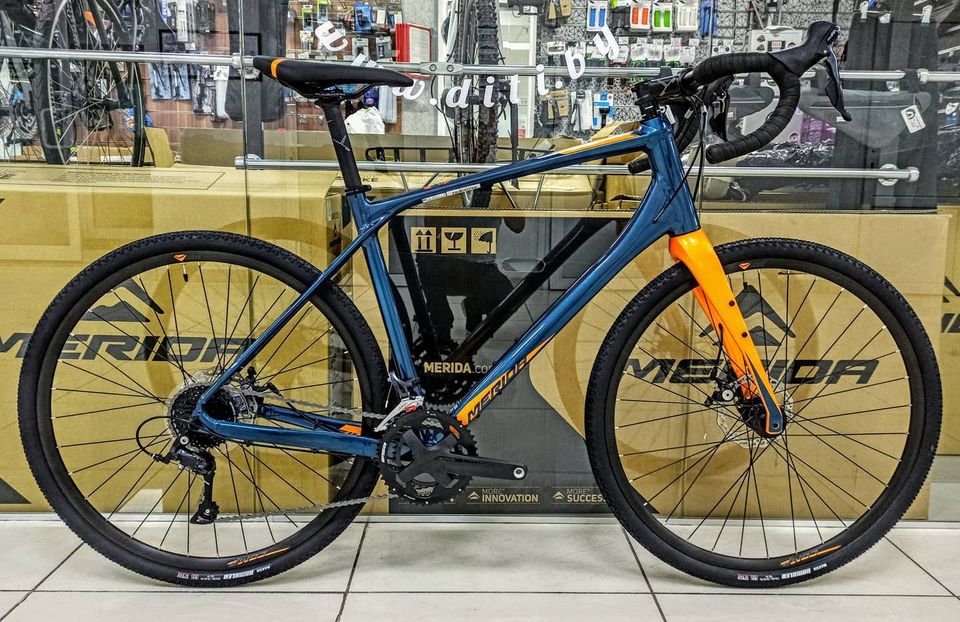 Велосипед Merida SILEX 200 размер-L цвет-TEAL-BLUE (GOLD) - Зображення 7