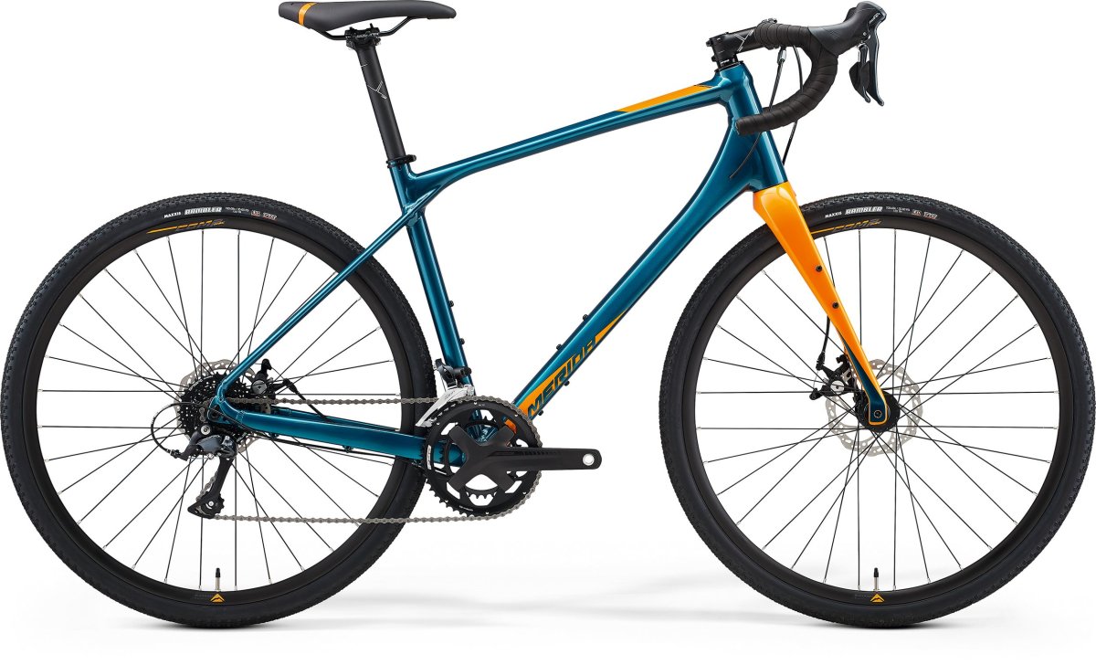 Велосипед Merida SILEX 200 размер-L цвет-TEAL-BLUE (GOLD)