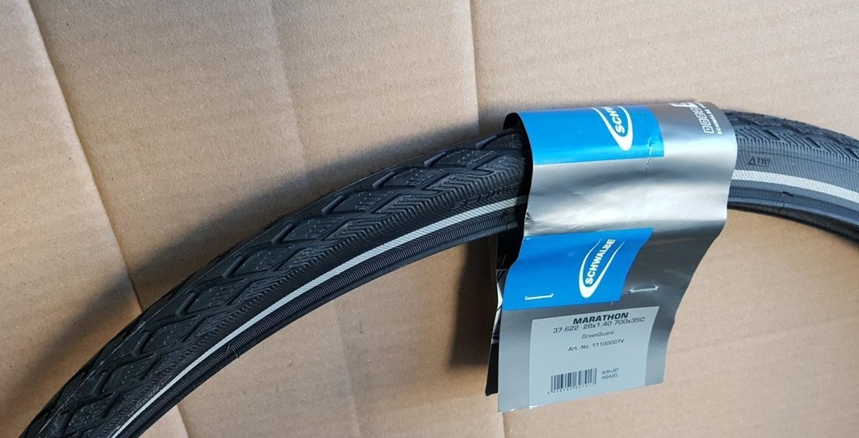 Покришка Schwalbe Marathon GreenGuard 28х1.4 (37-622) - Зображення 2