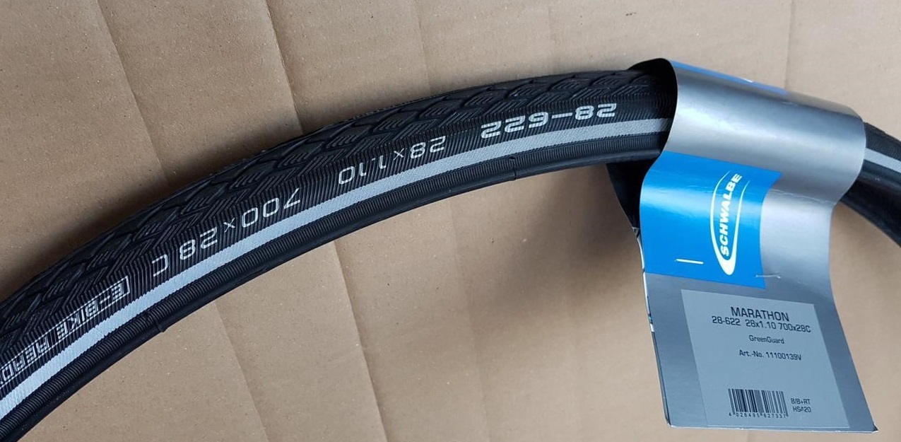 Покришка Schwalbe Marathon GreenGuard 28х1,1 (28-622) - Зображення 2
