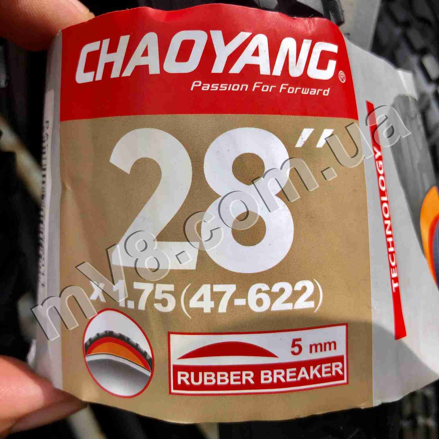 Покришка АНТИПРОКОЛ Chao Yang 28х1.75 (47-622) - Зображення 3