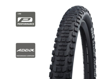Покришка Schwalbe JOHNNY WATTS Perf DD RaceGuard Fold ADDIX 27.5х2.60 (65-584)