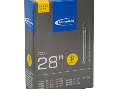 Камера Schwalbe EXTRA LIGHT FV (SV, Рresta) 80mm 28х0.70-1.00 (18/25-622)