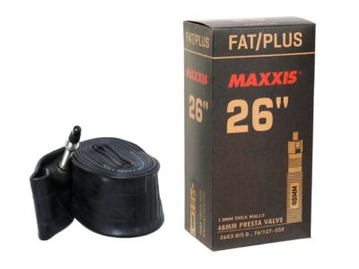 Камера Maxxis FAT/Plus FV (presta) L48mm Посилена 26х3.0-5.0 (76/127-559)