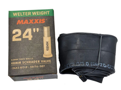 Камера Maxxis Welter Weight AV (schrader) L48mm 24х2.00-3.00 (51/76-507)