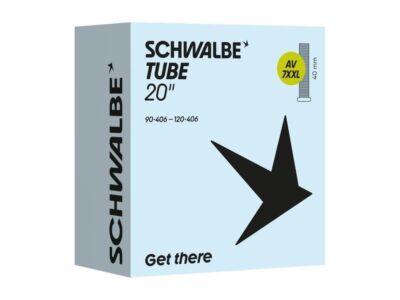 Камера Schwalbe для фетбайка AV (schrader) 40mm 20х3.50-4.80 (90/120-406)
